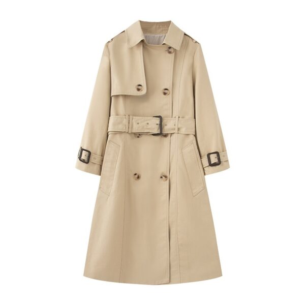 📣TimelessGrace Belted Trench Coat – Classic Elegance Reimagined - Image 2