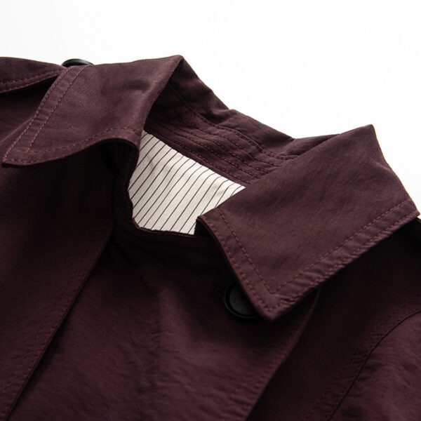 📣TimelessGrace Belted Trench Coat – Classic Elegance Reimagined - Image 4