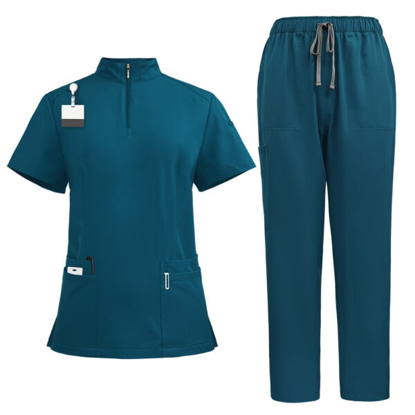 💡All-Day Comfort Pro Scrub Set – Unisex Medical Uniform - Image 7